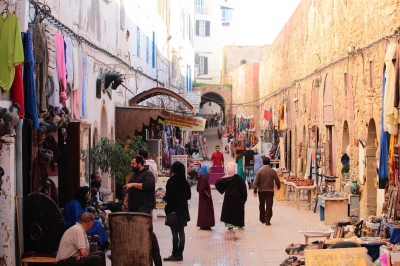 Souk in Essaouira (Alexander Mirschel)  Copyright 
Informations sur les licences disponibles sous 'Preuve des sources d'images'